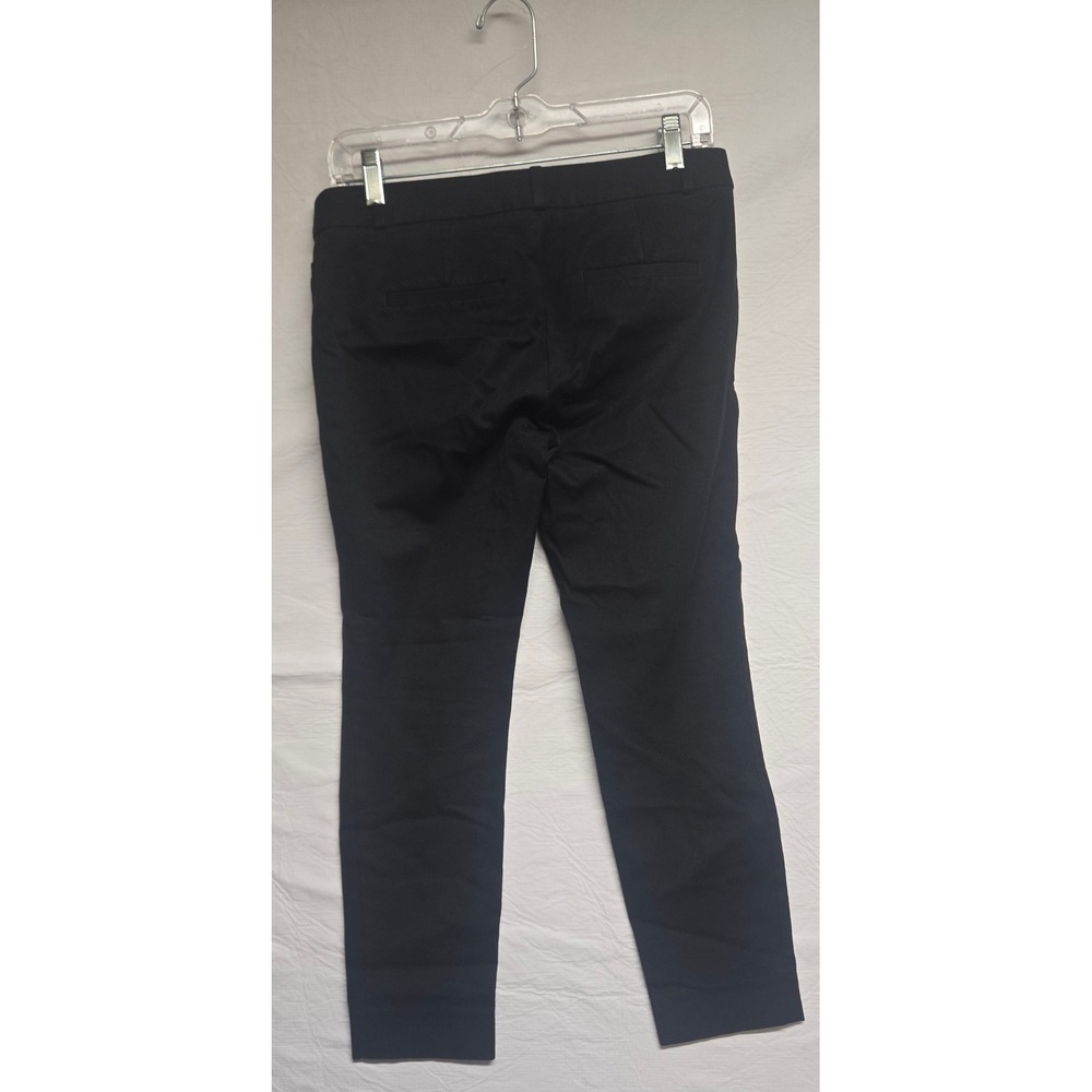 Banana Republic Sloan Black Slim Fit Dress Pants Trousers Womens Size 2 - Picture 2 of 4